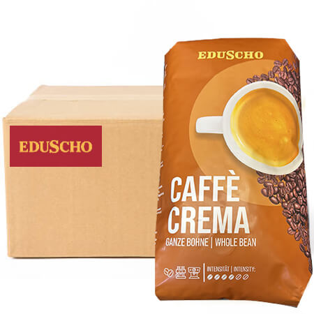 Eduscho Caffe Crema Coffee Beans (1kg) box - DiscountCoffee