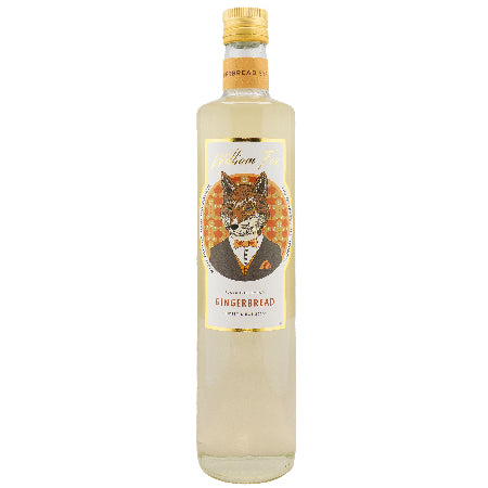 William Fox Gingerbread Flavouring Cocktail Syrup (750ml) - Discount Coffee