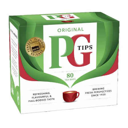 PG Tips Original Tea Bags Pack (80) - Discount Coffee