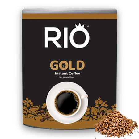 Rio Gold Freeze Dried Instant Coffee (750g) - Discount Coffee