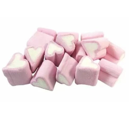 Mini Heart Shaped Marshmallow Toppings (1kg) - Discount Coffee