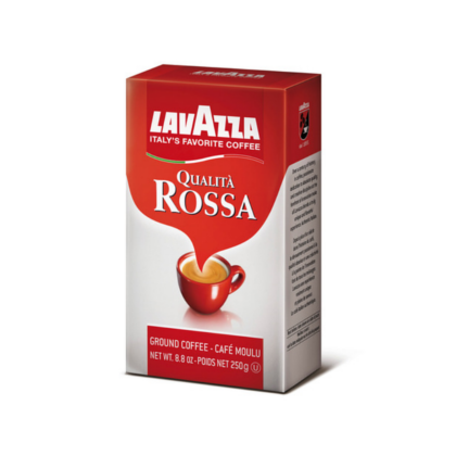 Lavazza Ground Coffee Qualita Rossa (500g) - Discount Coffee