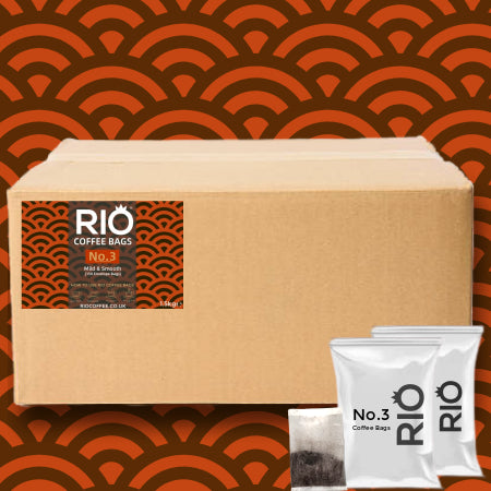 Rio No.3 Blend Coffee Bags - Bulk Buy (150) | Discount Coffee