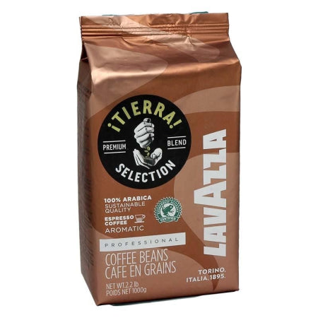 Lavazza Tierra Selection Coffee Beans 100% Arabica (1kg) | Discount Coffee