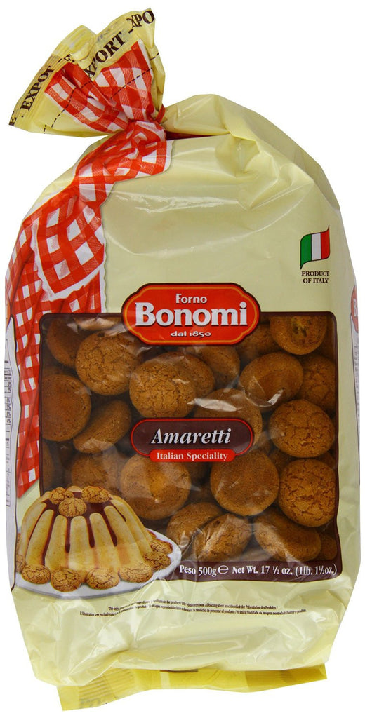 Forno Bonomi Amaretti Biscuits (500g) - DiscountCoffee