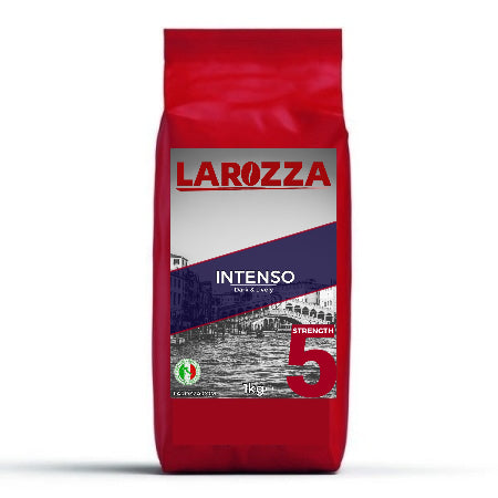 Larozza Intenso Italian Coffee Beans (4 x 1kg) | Discount Coffee