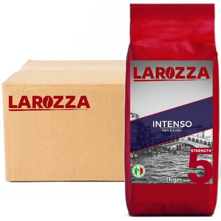 Larozza Intenso Italian Coffee Beans (4 x 1kg) | Discount Coffee
