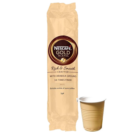 Nescafe Gold Blend 73mm Incup White Coffee (25 Cups) - Discount Coffee