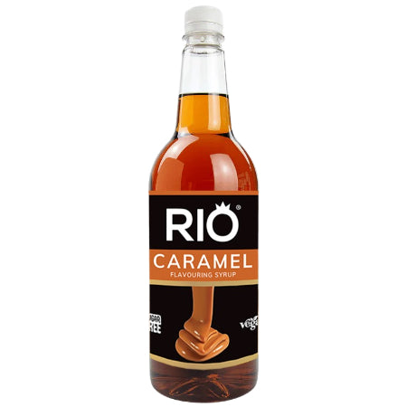 Rio Caramel Syrup - Bulk Buy (6 x 1 Litre) | Discount Coffee