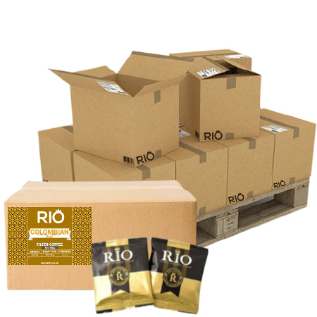 Rio Colombian Ground Filter Coffee (Bulk Buy - 11 Boxes) | Discount Coffee
