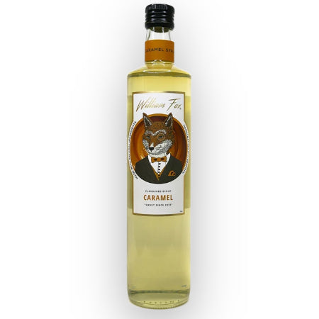 William Fox Caramel Flavouring Cocktail Syrup (750ml) Discount Coffee