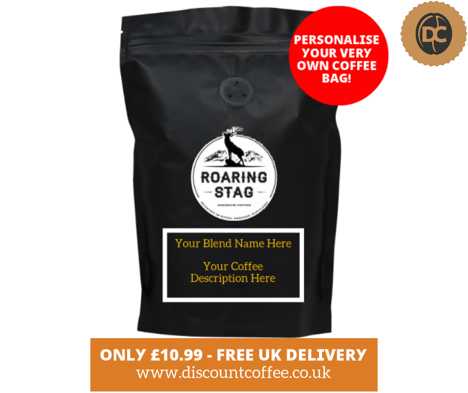 Personalise Your Very Own Coffee Bag! (Roaring Stag Custom Coffee)