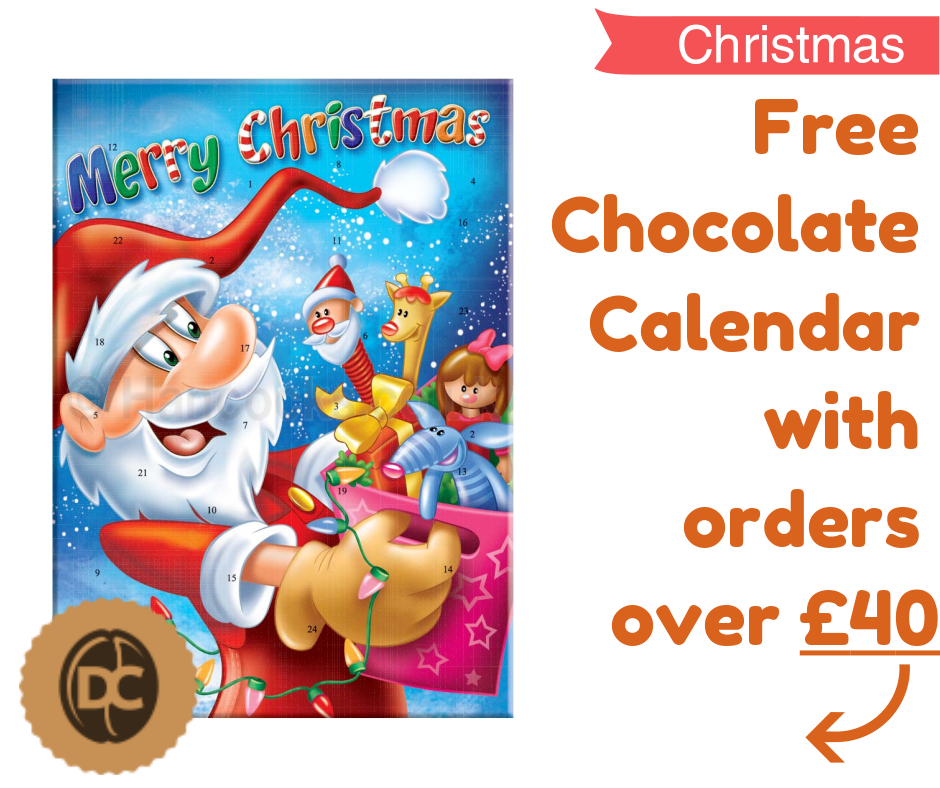 Free Chocolate Calendar with orders over £40!