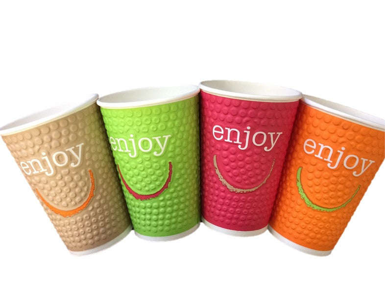 New Product! Enjoy Bubble Paper Hot Cups