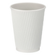 White Ripple Coffee Cups