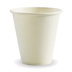 12oz Single Wall White Paper Cups (100)  - Discount Coffee