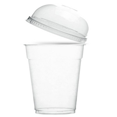 12 - 14oz Smoothie Cups & Lids Pack (500) - Discount Coffee