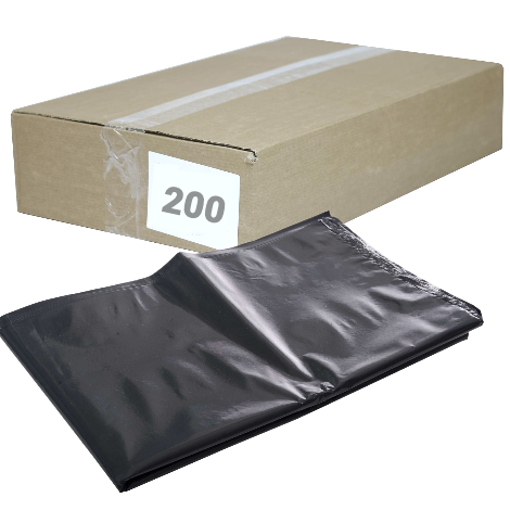 Viper Black Heavy Duty Refuse Sacks (200) - Discount Coffee
