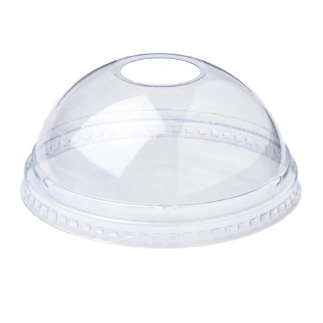 5oz Ice Cream Domed PET Lid (50 Lids)