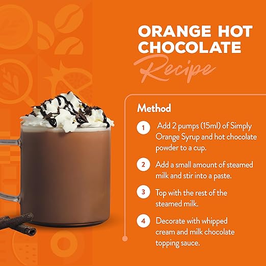 Simply Orange Flavouring Syrup (1 Litre)