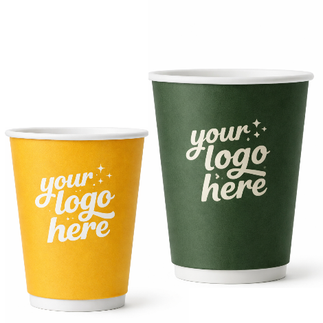 Custom Branded Double Wall Cups