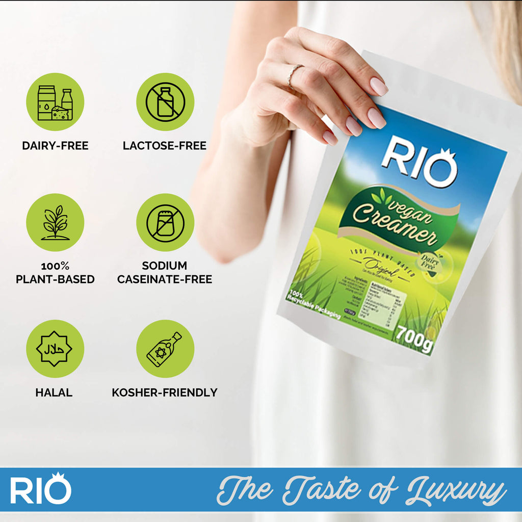 Rio Vegan Coffee Creamer - Vegan Milk Powder (10 x 700g)