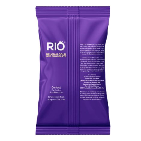 Rio Belgian Gold Premium Hot Chocolate (1kg) - Discount Coffee