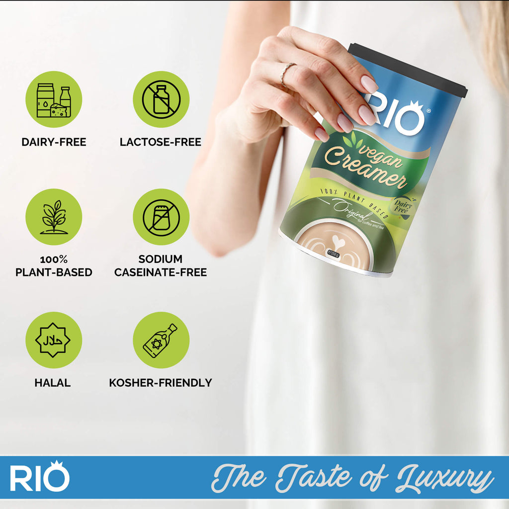 Rio Vegan Coffee Creamer Tin - Vegan Milk Powder (250g)