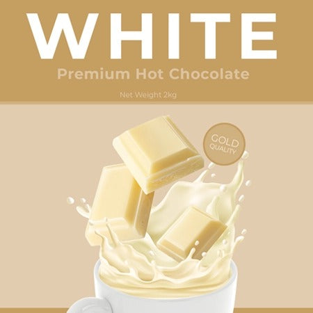 Rio White Premium Hot Chocolate (2kg) - Discount Coffee
