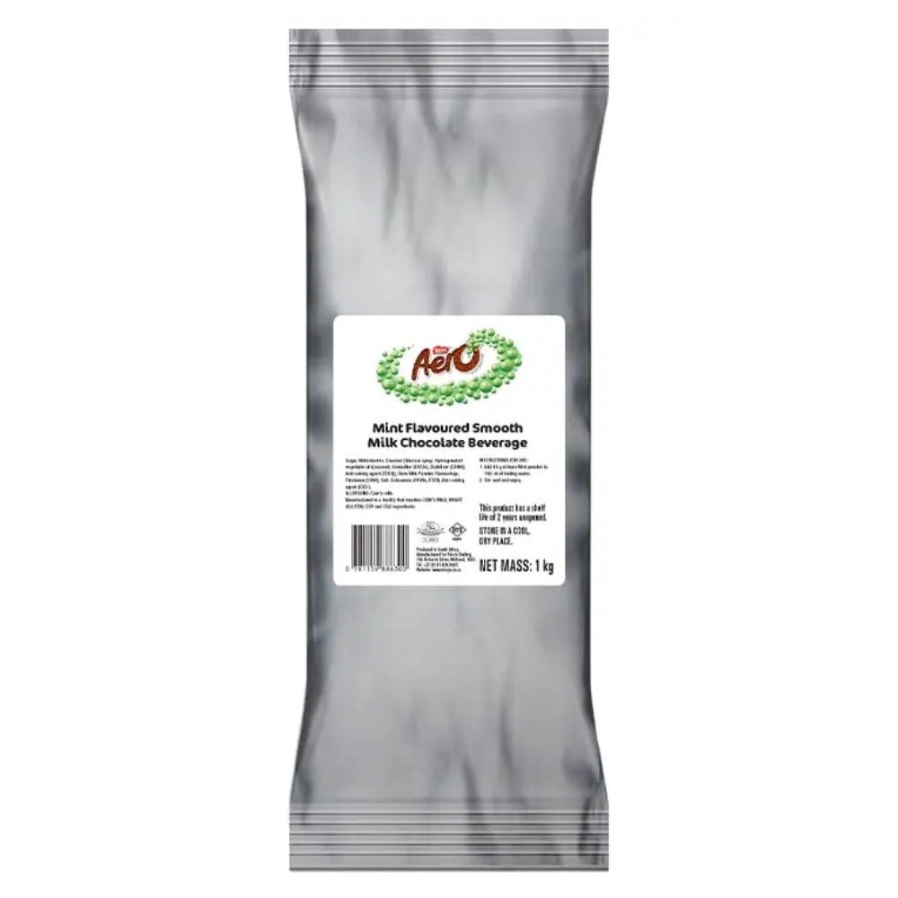 Aero Peppermint Hot Chocolate / Milkshake Powder (1kg)