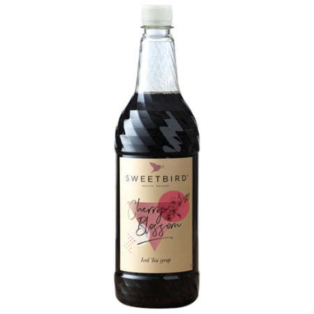 Sweetbird Cherry Blossom Iced Tea Syrup (1 Litre) - Discount Coffee