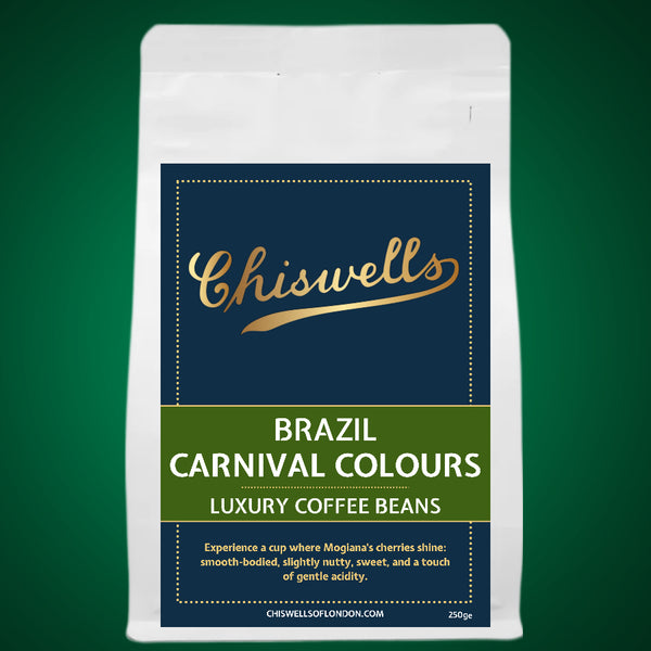 Chiswells Brazil Carnival Colours Coffee Beans (250g)