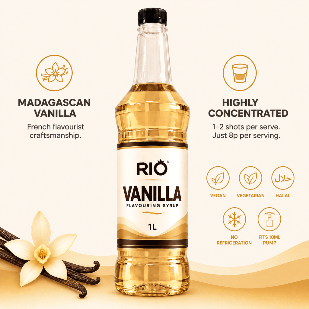 Rio Vanilla Syrup (1 Litre)