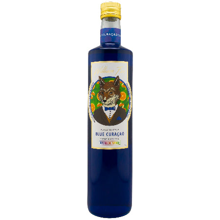 William Fox Blue Curaçao Flavouring Cocktail Syrup (750ml) - Discount Coffee