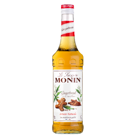 Monin Gingerbread Flavouring Syrup (700ml) - Discount Coffee