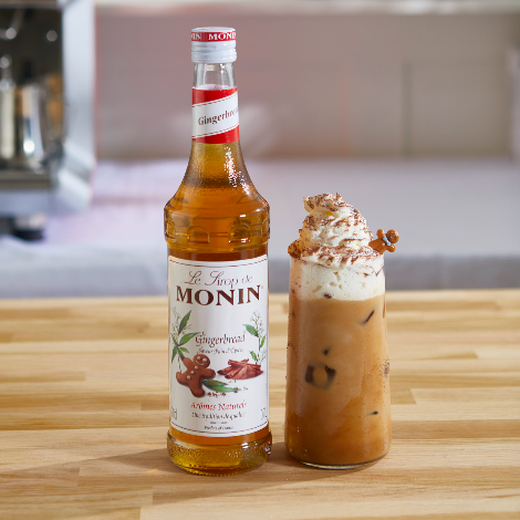 Monin Gingerbread Flavouring Syrup (700ml) - Discount Coffee