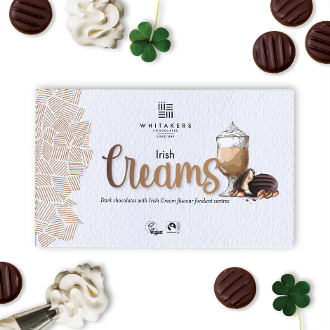 Whitakers Chocolate Irish Creams (150g) - Discount Coffee