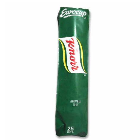 Knorr Vegetable Soup 73mm Incup Vending (25 Cups) - Discount Coffee