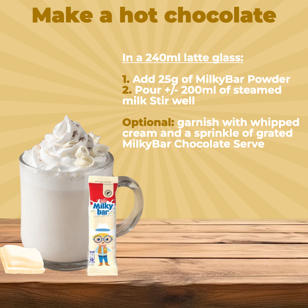 Milky Bar Hot Chocolate / Milkshake Powder (1kg) - Discount Coffee