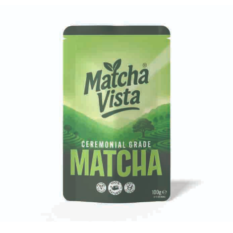 Matcha Vista Ceremonial Grade Matcha Green Tea Powder (100g)