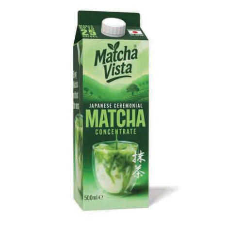 Matcha Vista Ceremonial Grade Liquid Concentrate (500ml) - Discount Coffee