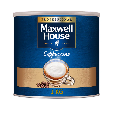 Maxwell House Instant Cappuccino (1 kg) - Discount Coffee