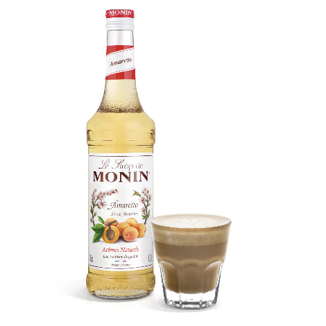 Monin Amaretto Flavouring Syrup (700ml) - Discount Coffee