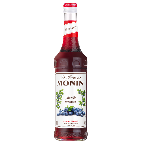 Monin Blueberry Flavouring Syrup (700ml) - Discount Coffee