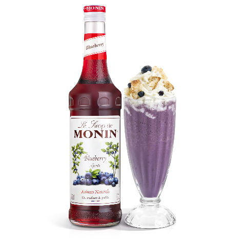Monin Blueberry Flavouring Syrup (700ml) - Discount Coffee