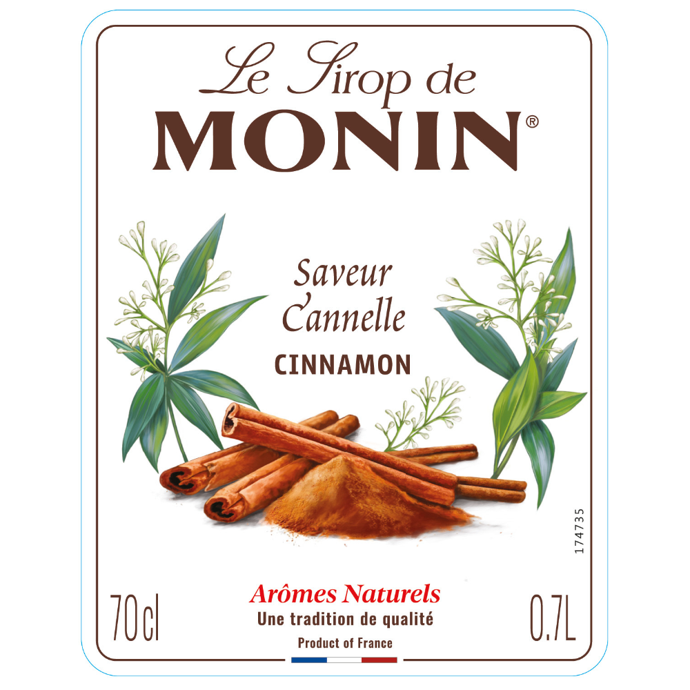 Monin Cinnamon Flavouring Syrup (700ml)