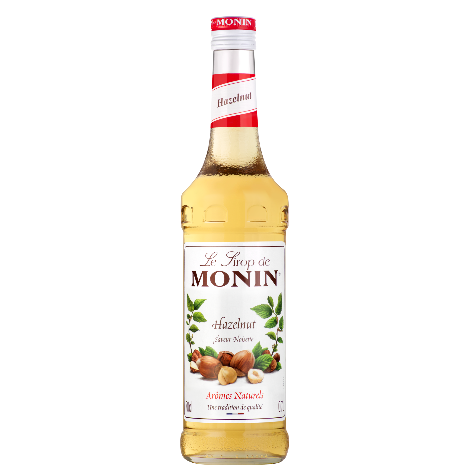 Monin Hazelnut Flavouring Syrup (700ml) - Discount Coffee