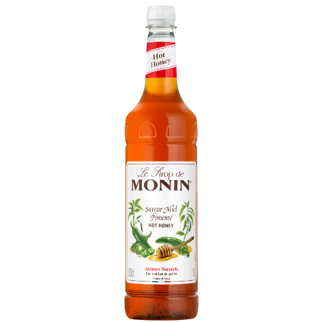 Monin Hot Honey Flavouring Syrup (1 Litre) - Discount Coffee
