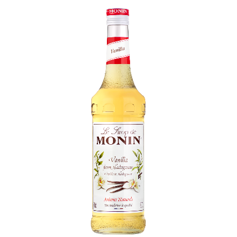 Monin Vanilla Flavouring Syrup (700ml) - Discount Coffee