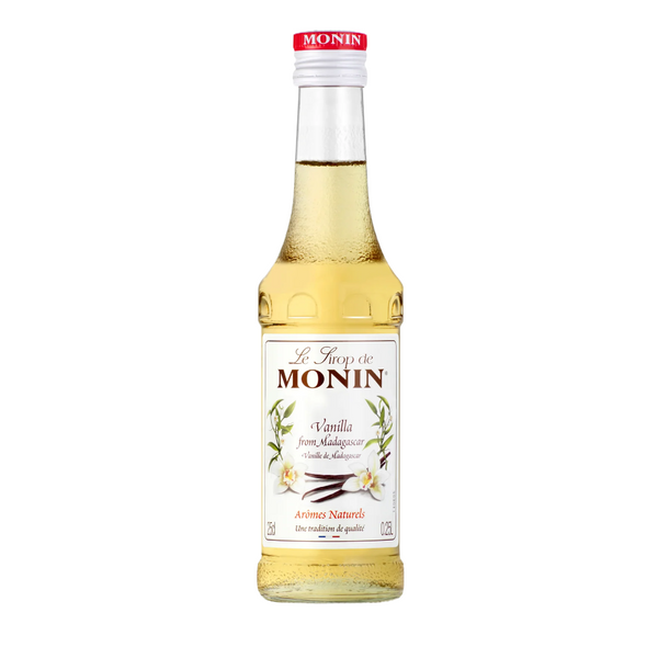 Monin Vanilla Flavouring Syrup (250ml) - Discount Coffee